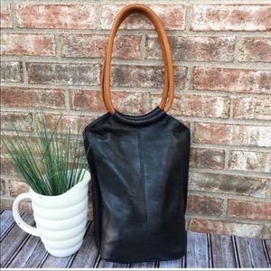 Black Latico Leather Purse